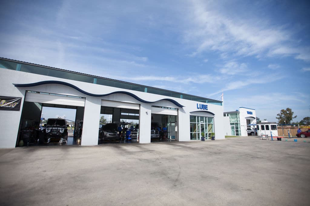 The service bays at Don's Quick Lube